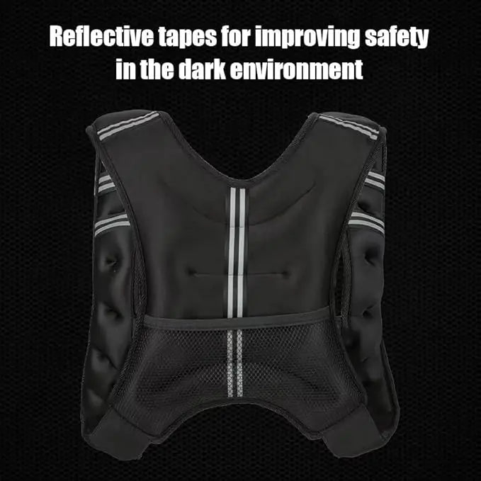 Adjustable Weighted Vest For Workouts And Strength Training