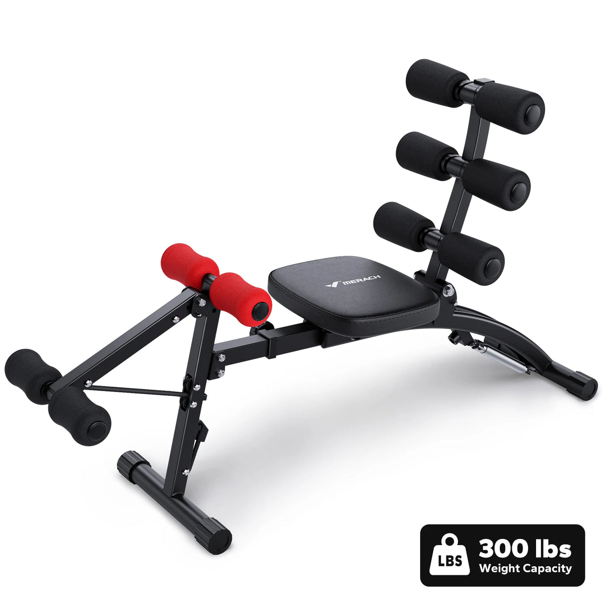 Merach Adjustable Multi Functional Ab Machine Workout Bench