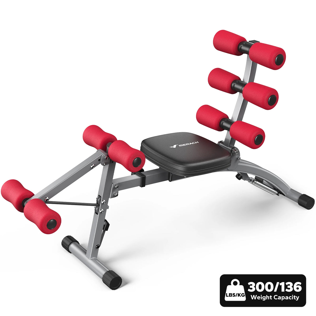 Merach Adjustable Multi Functional Ab Machine Workout Bench
