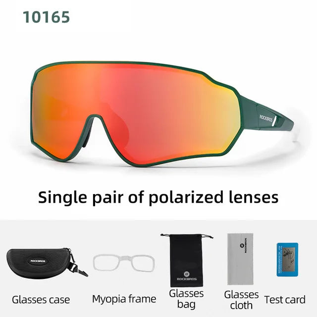 Rockbros Polarized Cycling Sunglasses UV400 Polycarbonate