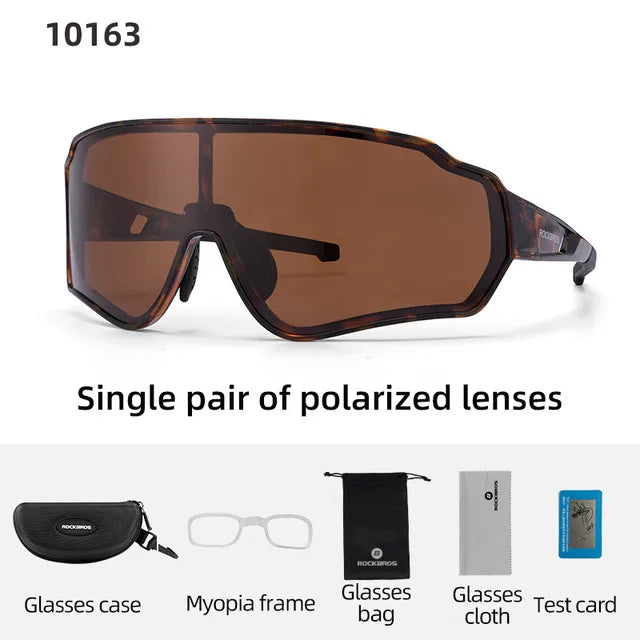 Rockbros Polarized Cycling Sunglasses UV400 Polycarbonate