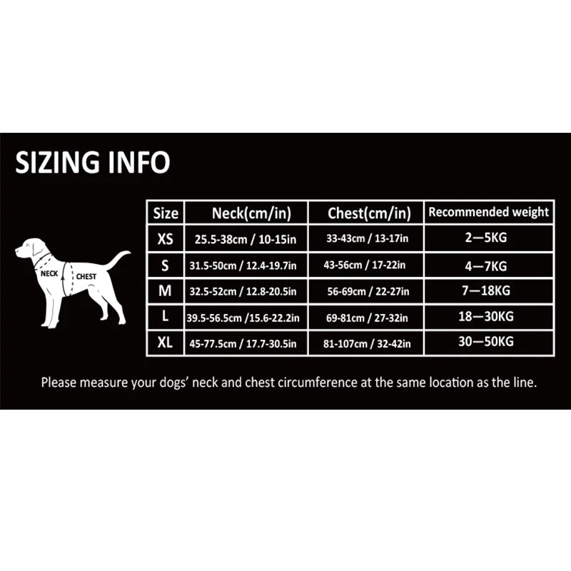 TrueLove Reflective Nylon Dog Harness No Pull Adjustable Pet Vest