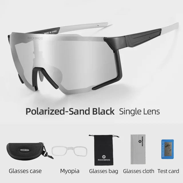 Rockbros Polarized Cycling Sunglasses UV400 Polycarbonate