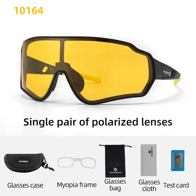 Rockbros Polarized Cycling Sunglasses UV400 Polycarbonate