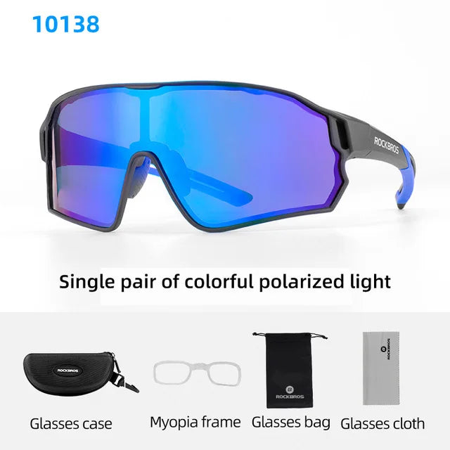 Rockbros Polarized Cycling Sunglasses UV400 Polycarbonate