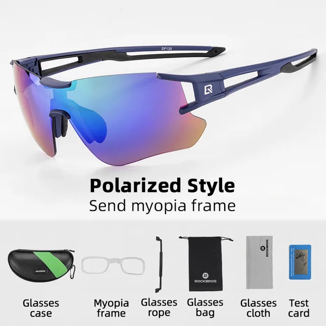 Rockbros Polarized Cycling Sunglasses UV400 Polycarbonate