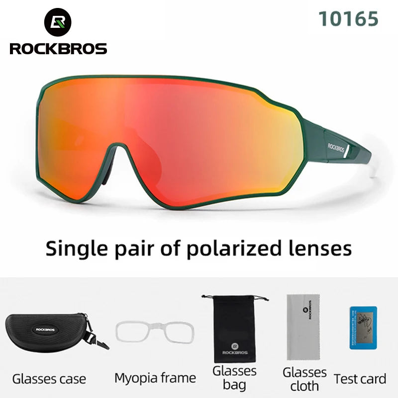Rockbros Polarized Cycling Sunglasses UV400 Polycarbonate