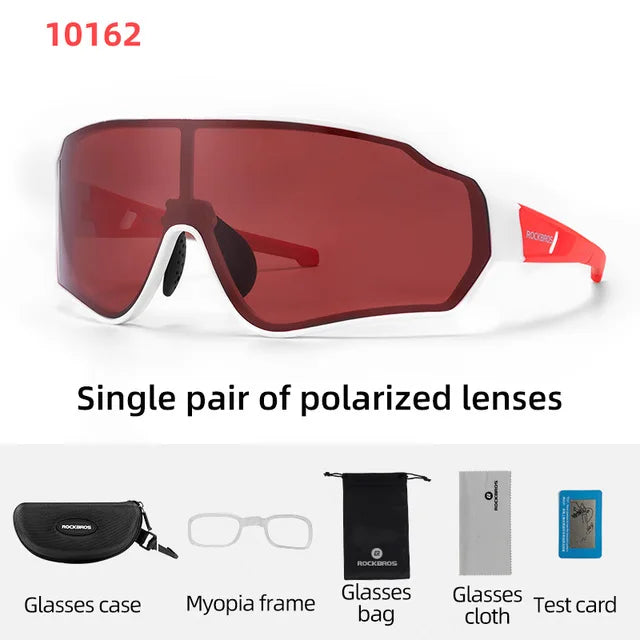 Rockbros Polarized Cycling Sunglasses UV400 Polycarbonate