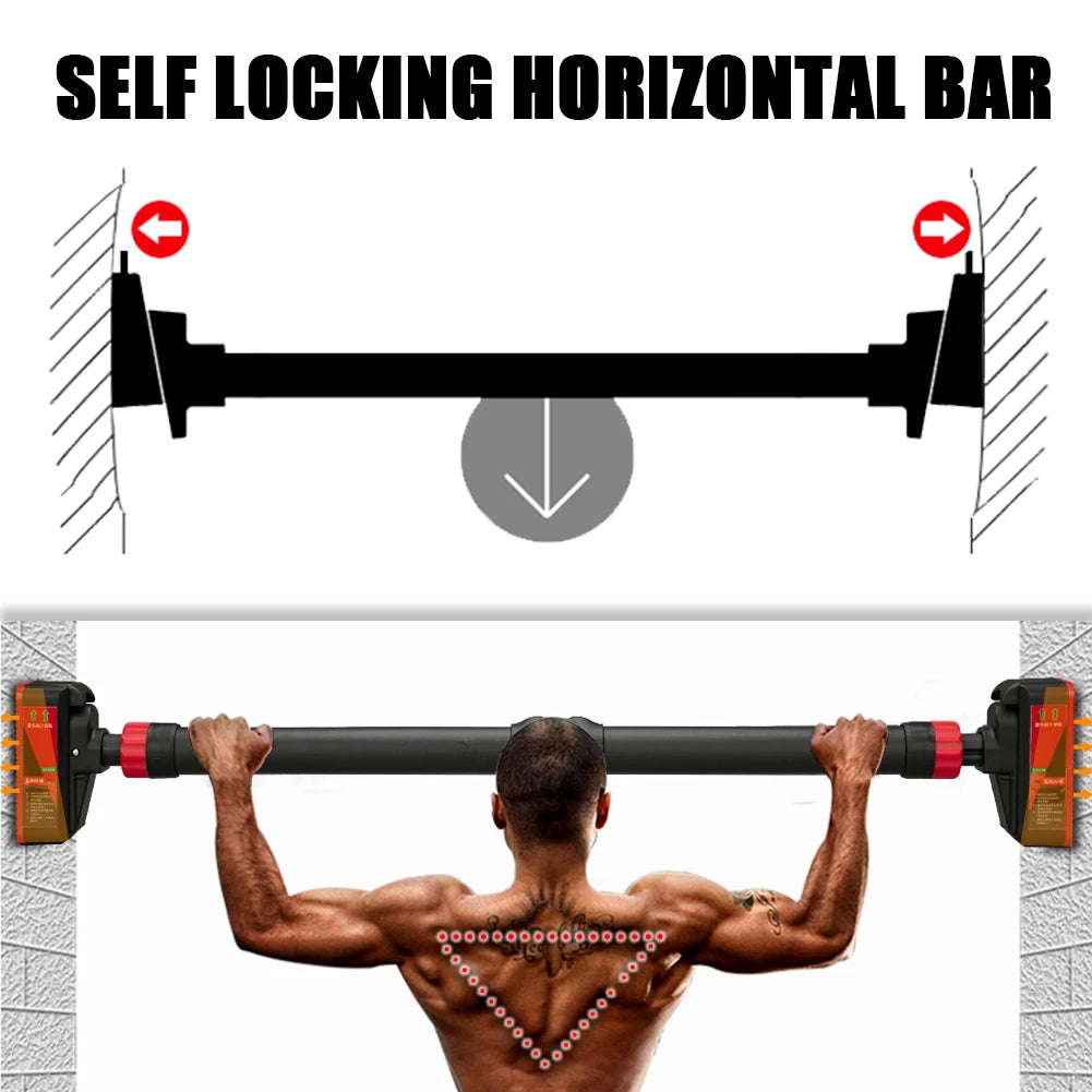 Twister Ck Doorway Adjustable Pull Up Bar With Level Gauge