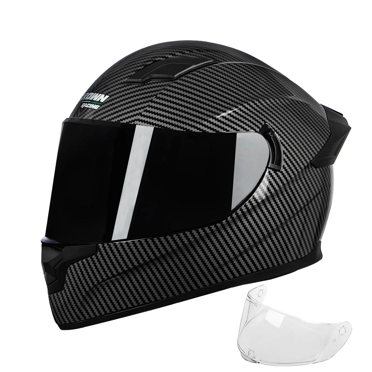 Crown Racing F-700 Full Face Motorcycle Helmet DOT Certified