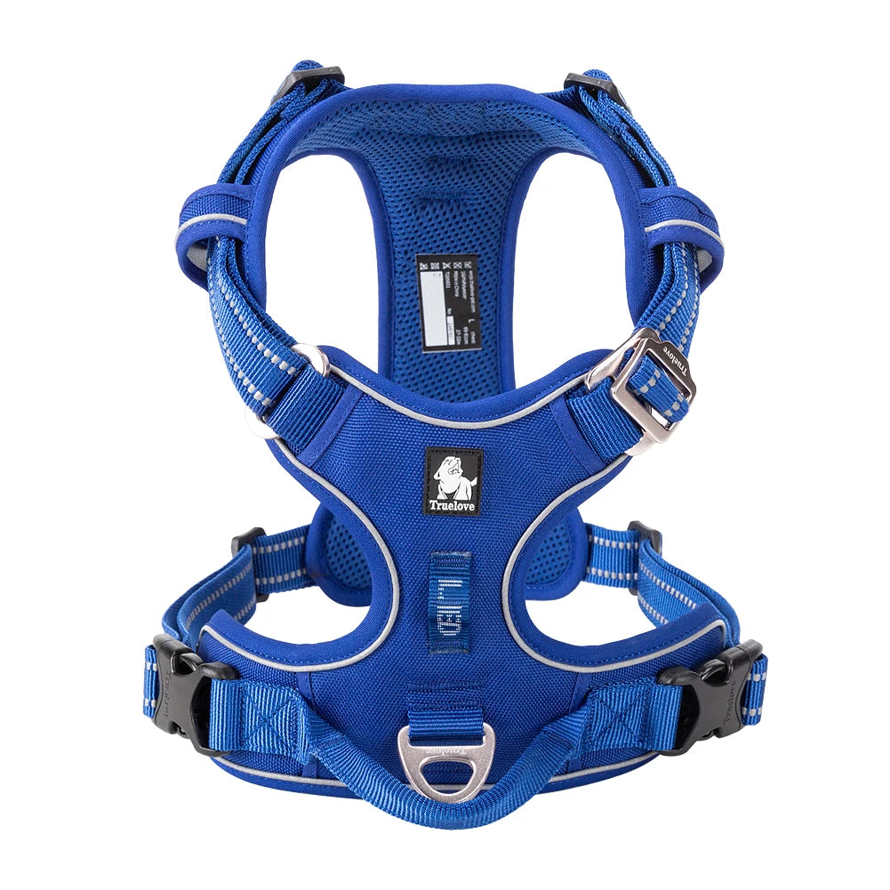 TrueLove Reflective Adjustable No Pull Dog Harness Training Vest