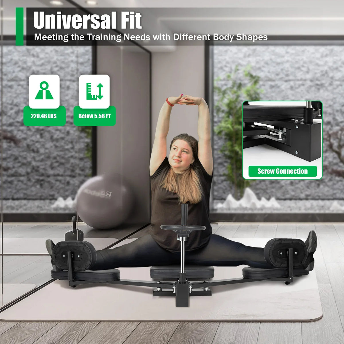 Heavy Duty Leg Stretcher And Leg Spreader For Flexibility Training