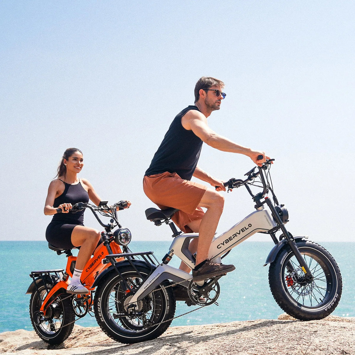 CBVELO EK6 Max Folding Fat Tire Electric Bike For Adults