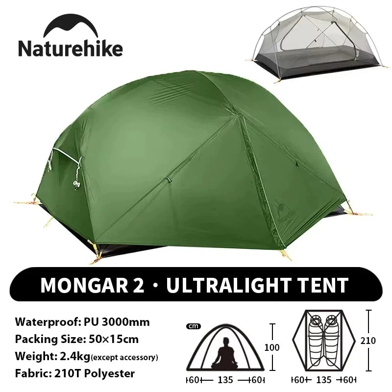 Naturehike Mongar Ultralight Waterproof Versatile Outdoor Camping Tent