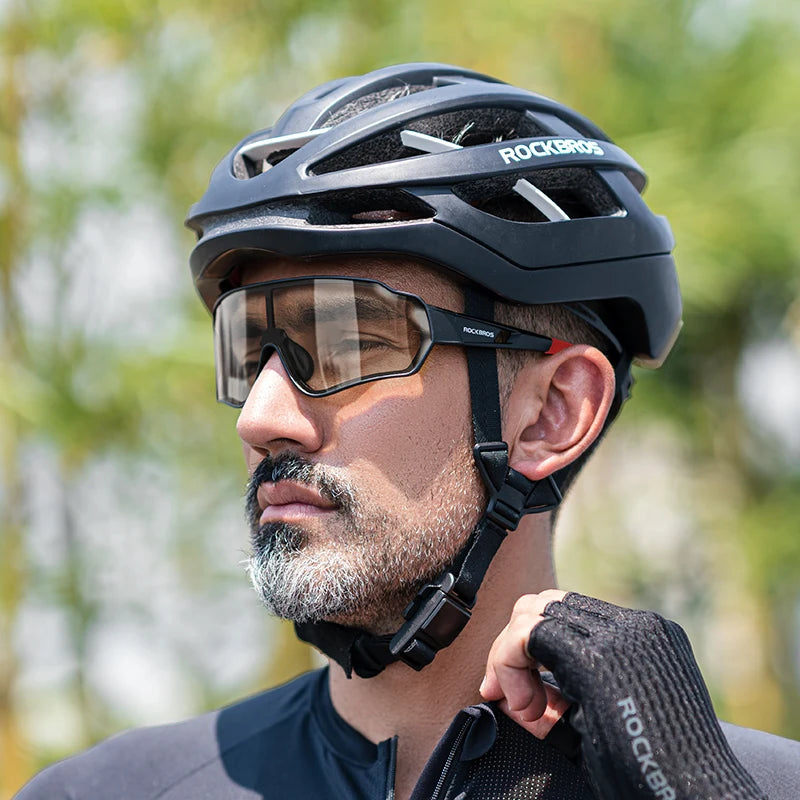 Rockbros Photochromic Polarized Outdoor Cycling Sunglasses