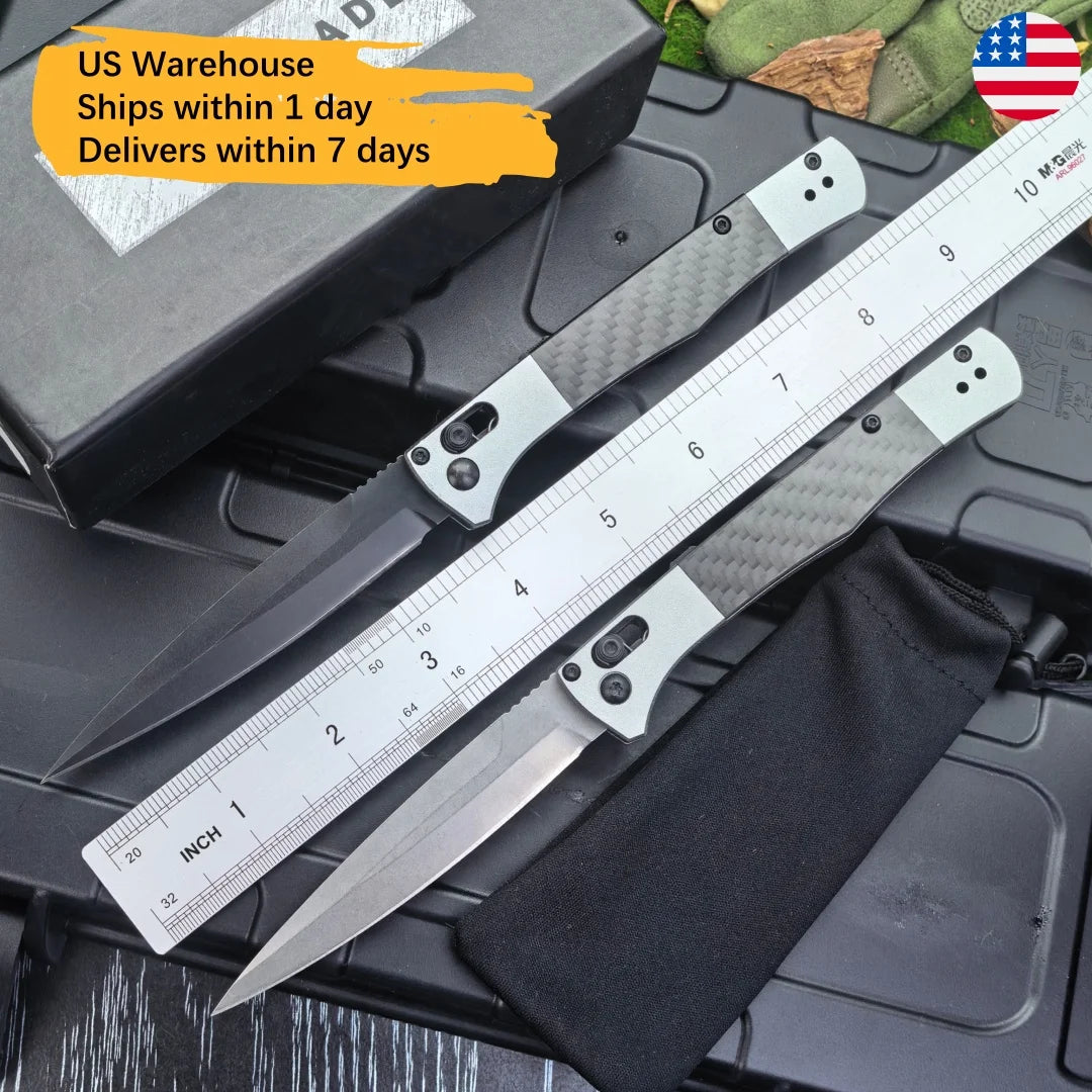 BM 4170 CPM S90V Folding Knife With Carbon Fiber Handle