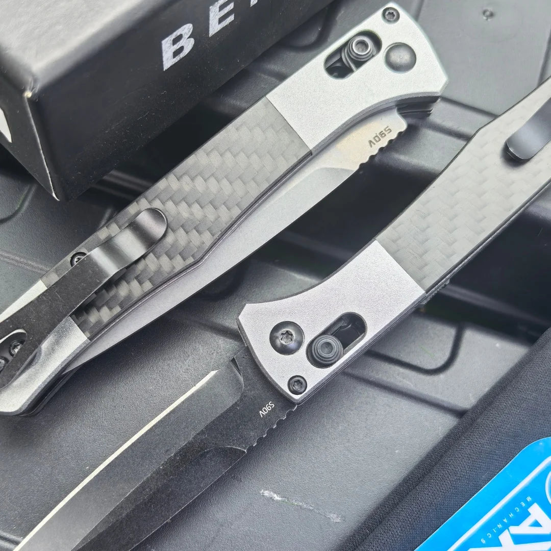 BM 4170 CPM S90V Folding Knife With Carbon Fiber Handle