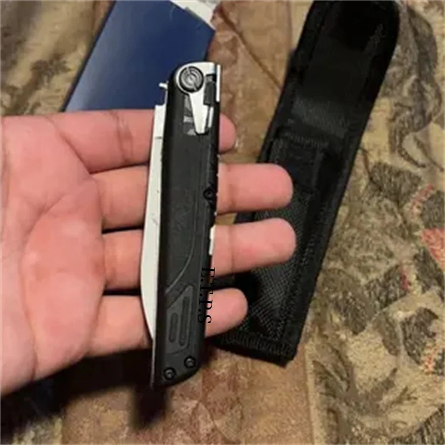 Socom Delta Folding Pocket Knife Featuring D2 Steel Tanto Blade