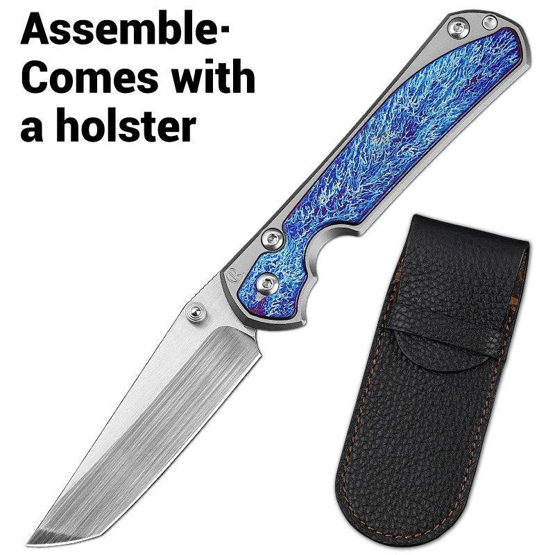 Alvely M390 Steel Folding Pocket Knife EDC Outdoor Gear