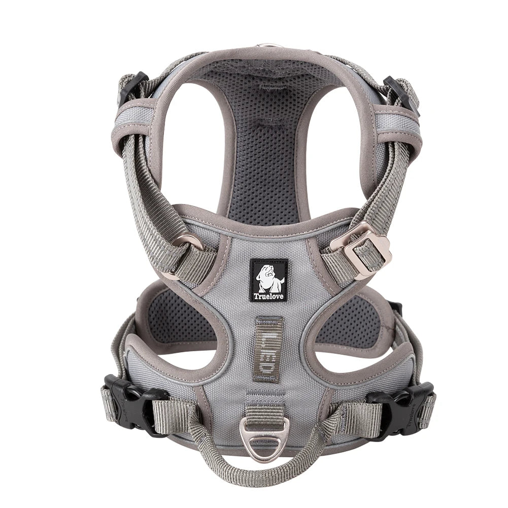 TrueLove Reflective Adjustable No Pull Dog Harness Training Vest