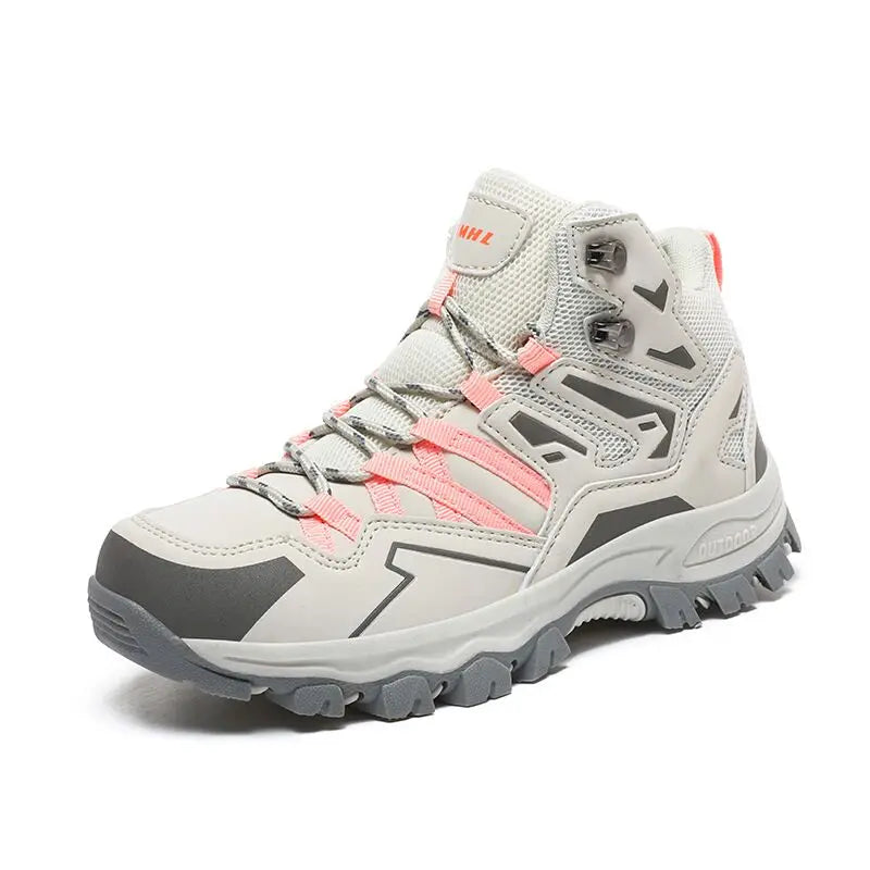 Yukyguuter Waterproof Hiking Shoes Non Slip Outdoor Trekking Boots