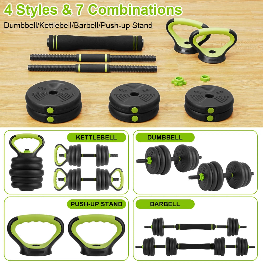 Twister CK Adjustable Dumbbells With Connector Fitness Home Gym Set
