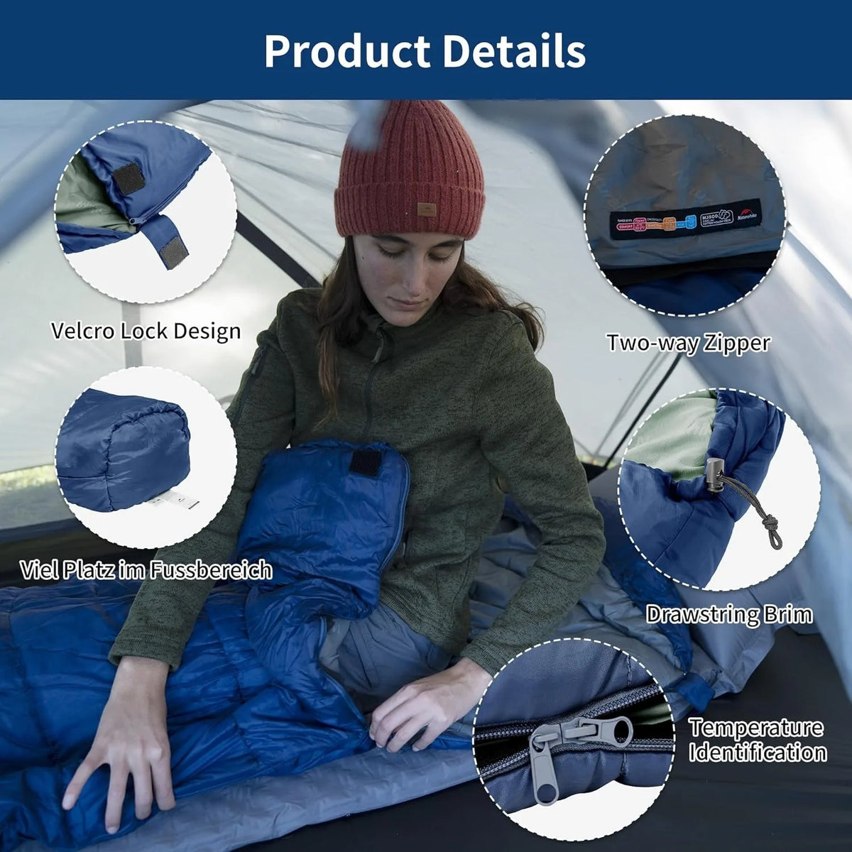 Naturehike Mummy Sleeping Bag For Camping And Indoor Use