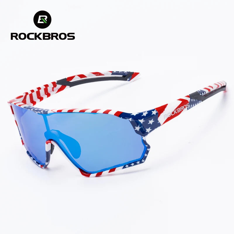 Rockbros Polarized Cycling Sunglasses For Kids Adults UV Protection