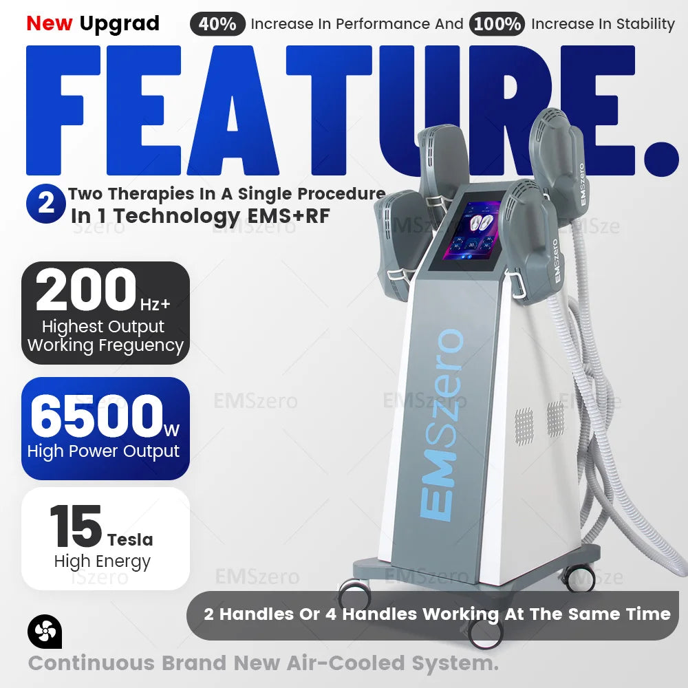 TAIXL Professional Hi Emt Ems Rf Body Sculpting Slimming Machine