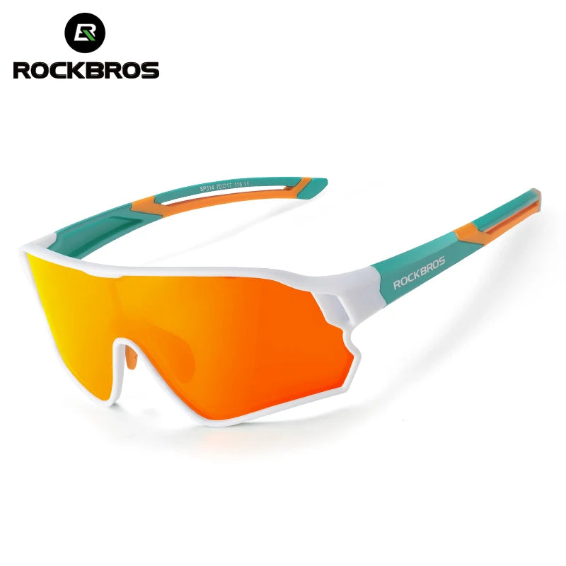 Rockbros Polarized Cycling Sunglasses For Kids Adults UV Protection