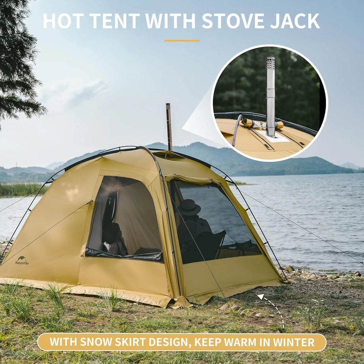 Naturehike Dune 4 Season Waterproof Double Camping Tent