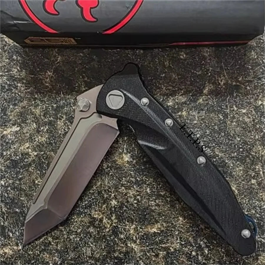 Socom Delta Folding Pocket Knife Featuring D2 Steel Tanto Blade