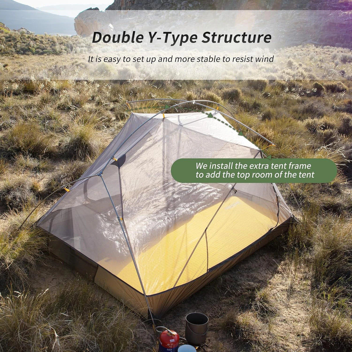 Naturehike Mongar Ultralight Waterproof Versatile Outdoor Camping Tent