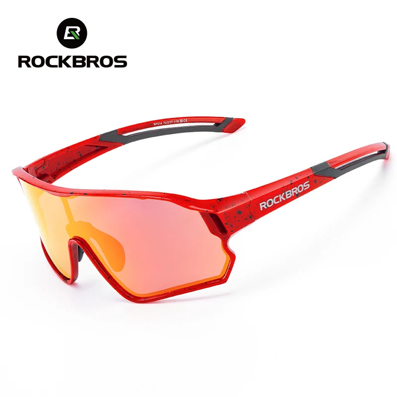 Rockbros Polarized Cycling Sunglasses For Kids Adults UV Protection
