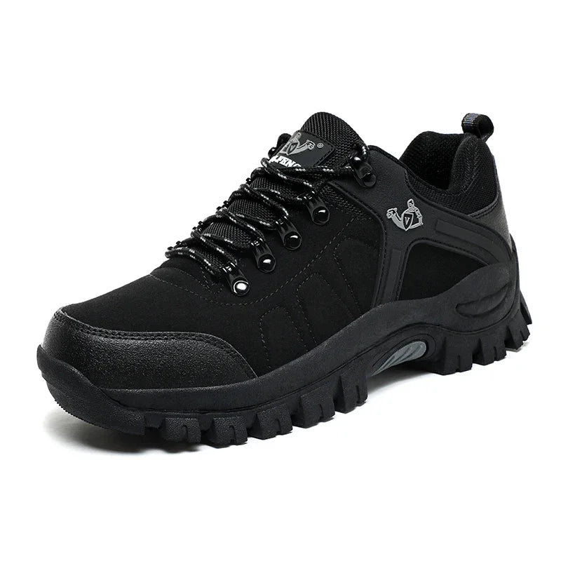 Lace Up Unisex Hiking Boots With Breathable Outdoor Design
