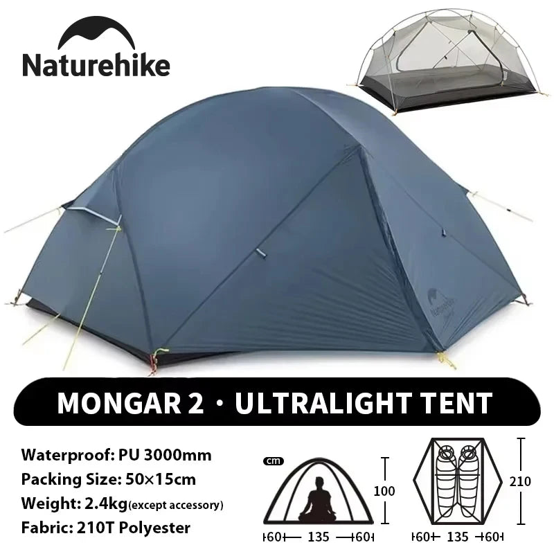 Naturehike Mongar Ultralight Waterproof Versatile Outdoor Camping Tent