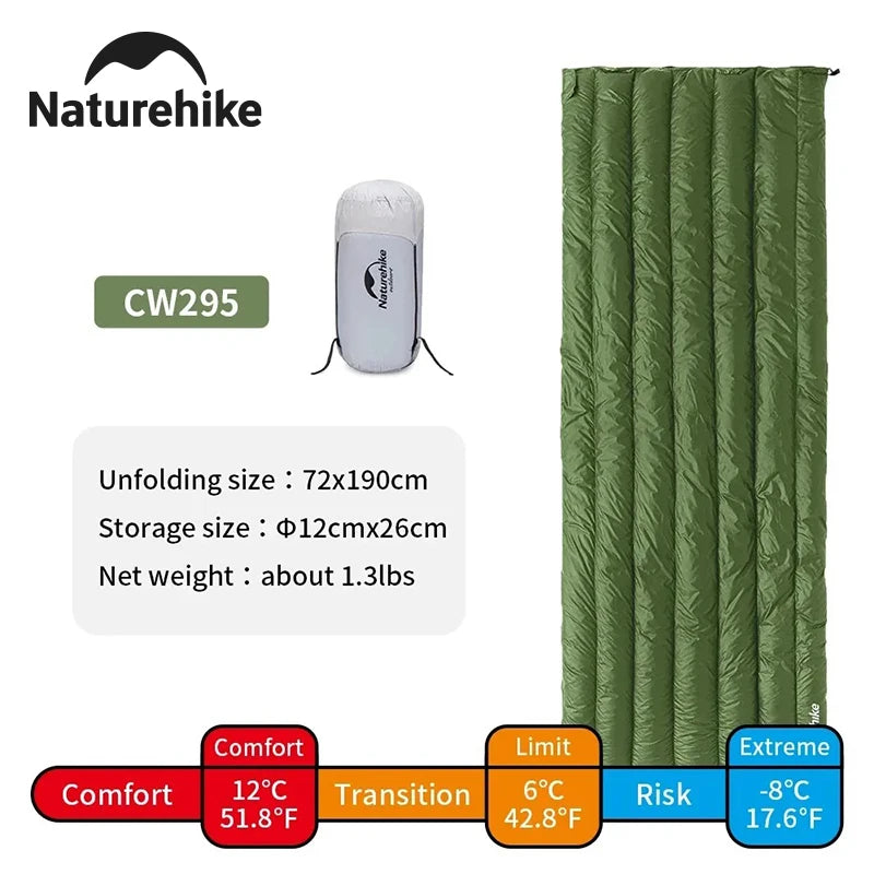 Naturehike Ultralight Backpacking Duck Down Sleeping Bag