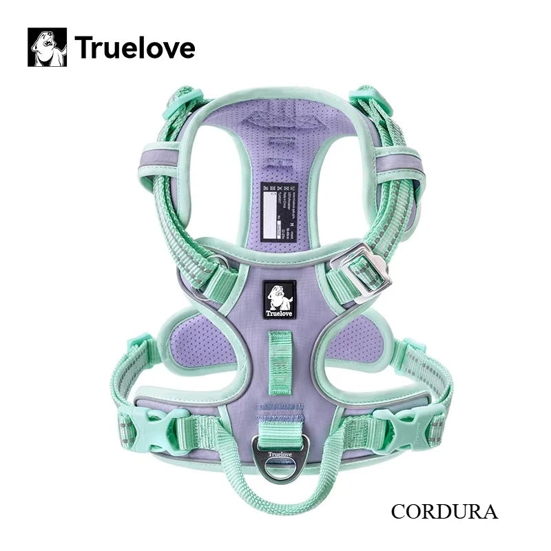 TrueLove Reflective Adjustable No Pull Dog Harness Training Vest