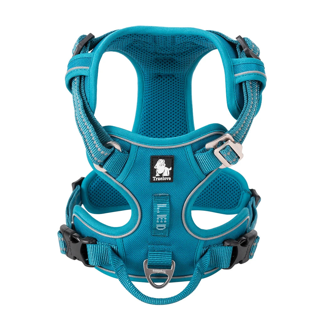 TrueLove Reflective Adjustable No Pull Dog Harness Training Vest