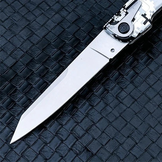 Socom Delta Folding Pocket Knife Featuring D2 Steel Tanto Blade