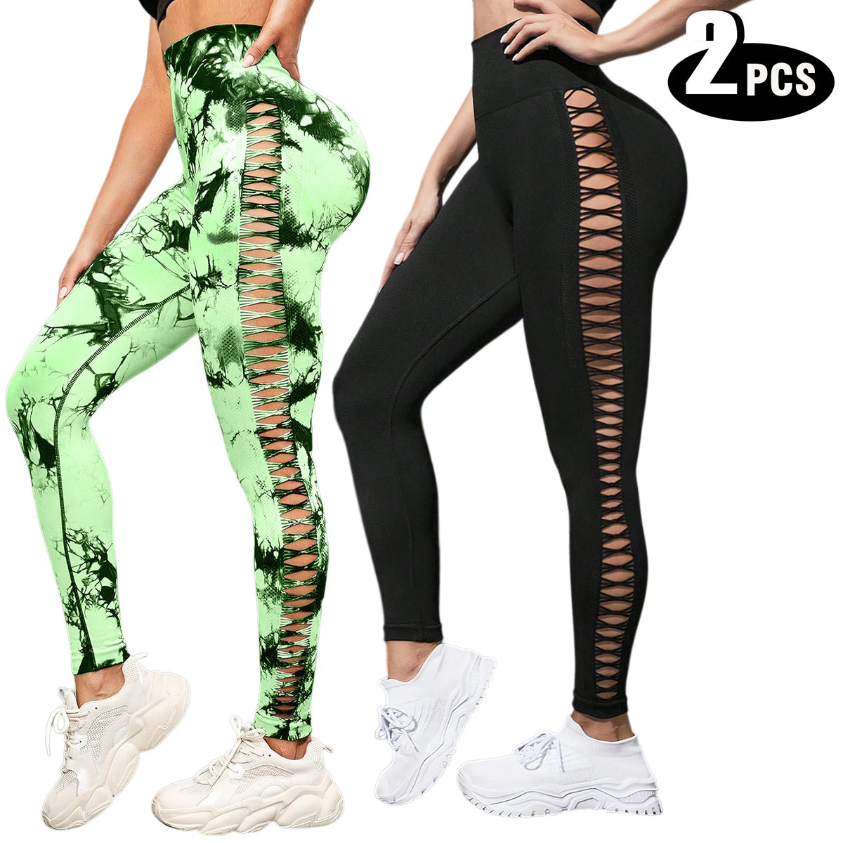 Women's Seamless High Waisted Yoga Leggings For Active Fitness