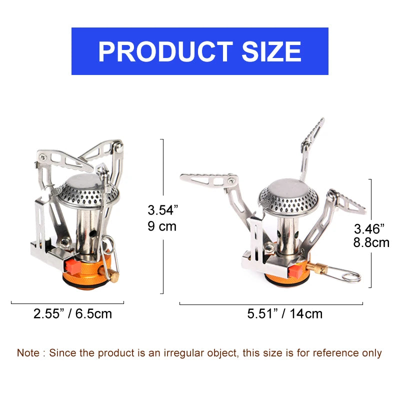 Widesea Portable Aluminum Camping Cookware Set With Utensils