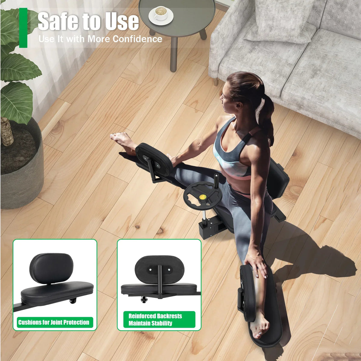 Heavy Duty Leg Stretcher And Leg Spreader For Flexibility Training