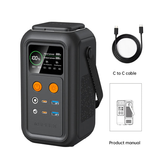 CtoliTY 200W Power Station 192Wh Lifepo4 Portable Power Bank