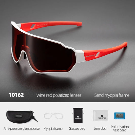 Rockbros Photochromic Polarized Outdoor Cycling Sunglasses