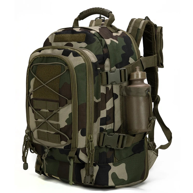 LQARMY Tactical Nylon Backpack With Large Capacity And Waterproof Design