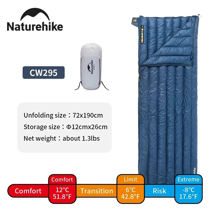 Naturehike Ultralight Backpacking Duck Down Sleeping Bag