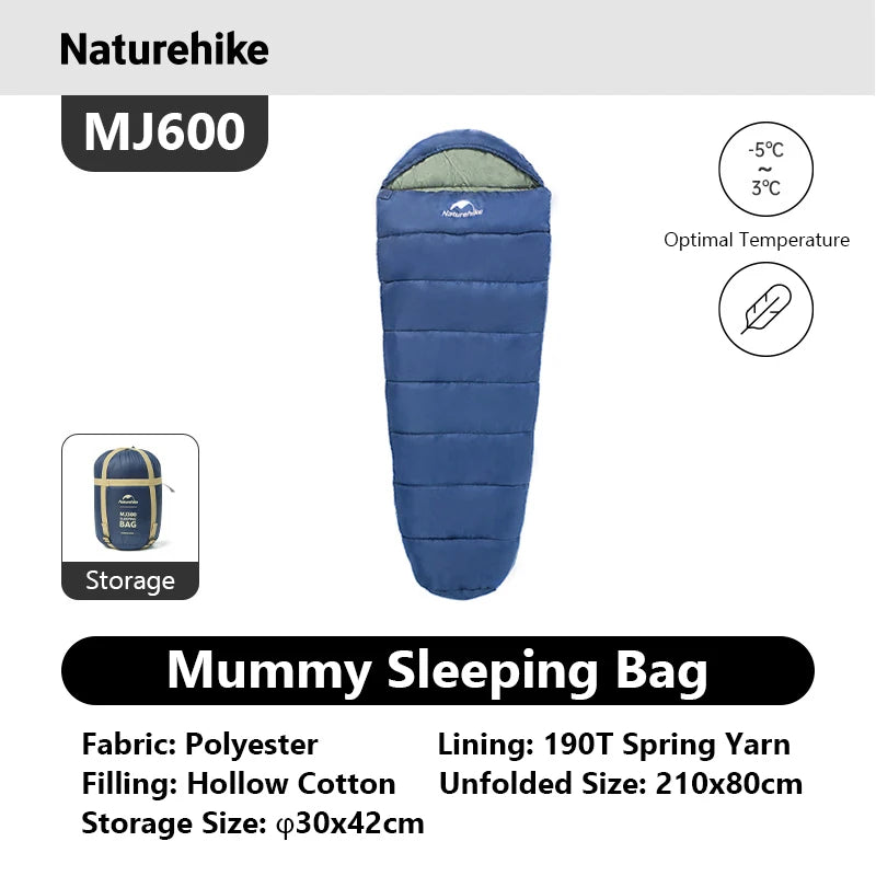 Naturehike Mummy Sleeping Bag For Camping And Indoor Use