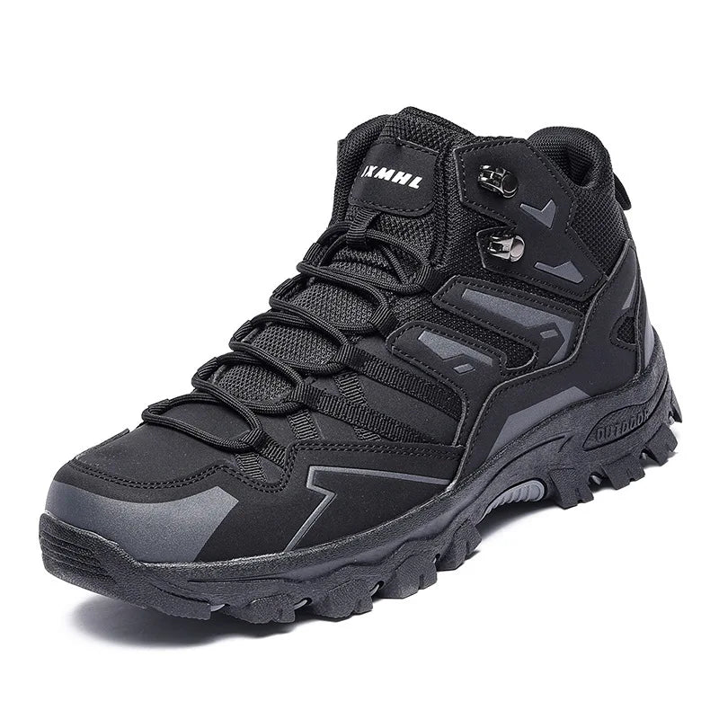 Yukyguuter Waterproof Hiking Shoes Non Slip Outdoor Trekking Boots
