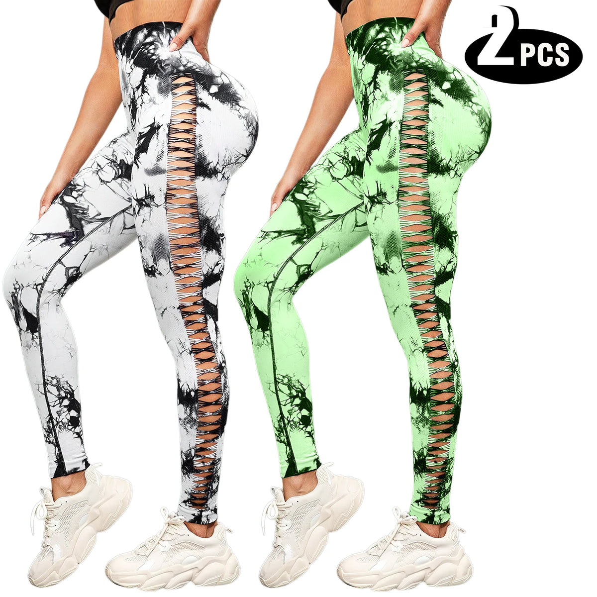 Women's Seamless High Waisted Yoga Leggings For Active Fitness